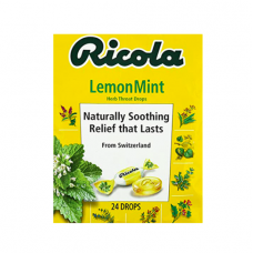 Ricola Herb Throat Drops Lemon Mint 24drops 